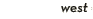 west